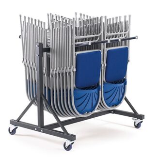 metal folding chair rack