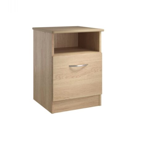 Coventry Range Shelf + Cupboard Bedside Table | Coventry Bedroom Range | BRBWGR