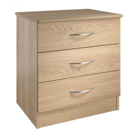 Coventry Range Shelf + Cupboard Bedside Table | Coventry Bedroom Range | BRBC3