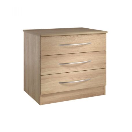 Coventry Range Shelf + Cupboard Bedside Table | Coventry Bedroom Range | BRBC3W