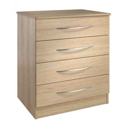 Coventry Range Shelf + Cupboard Bedside Table | Coventry Bedroom Range | BRBWDD