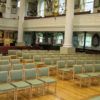 Contemporary and Comfortable wooden church chairs from Alpha Furnishing