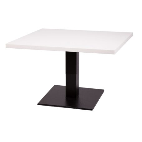 ROMA Square Base Poseur Table with Square or Round MFC Top | All Crematoria Extras | CT5S-C