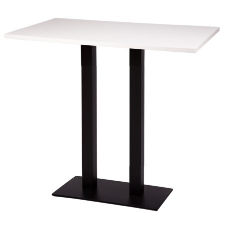 ROMA Twin Base Cafe Table with Rectangular MFC Top | All Tables & Lecterns | CT5T-P