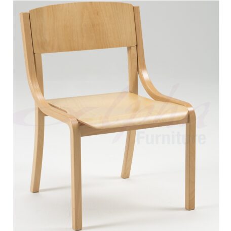 Lightweight Wooden Stacking Chair | All By Material | SBW