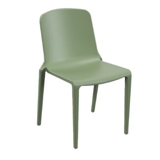 One-Piece Polypropylene Stacking Chair | Plastic Cafe Chairs | P3