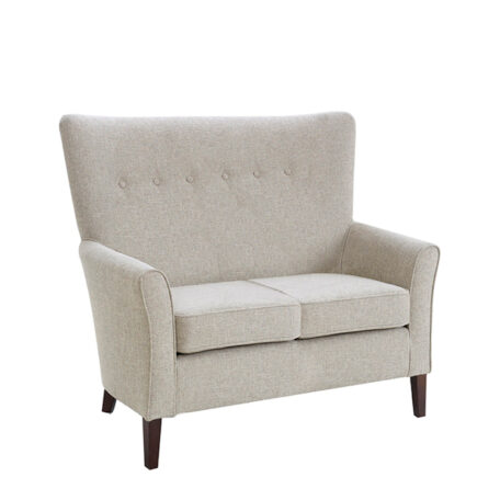 MELBOURNE High Back 2-Seater Settee - Yorkshire Range (Optional Castor leg) | High Back Care Chairs | SH1S