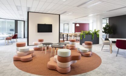 TAPA Stackable Modular Pouffe Seating System | Soft Seating | TMP