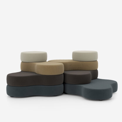 TAPA Stackable Modular Pouffe Seating System | Soft Seating | TMP