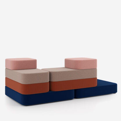 TAPA Stackable Modular Pouffe Seating System | Soft Seating | TMP