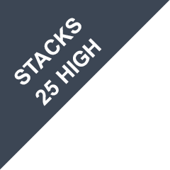 Stacks 25 high